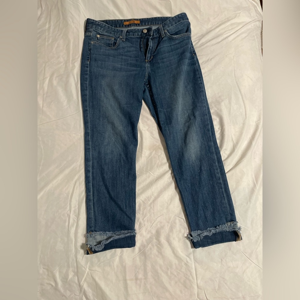 blue skinny/slim jeans